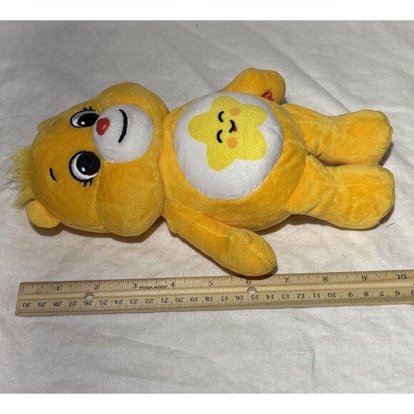 Care Bears Laugh A Lot Bear Basic Fun 2021 Plush Stuffed Animal Smiling Sunshine - Picture 8 of 8